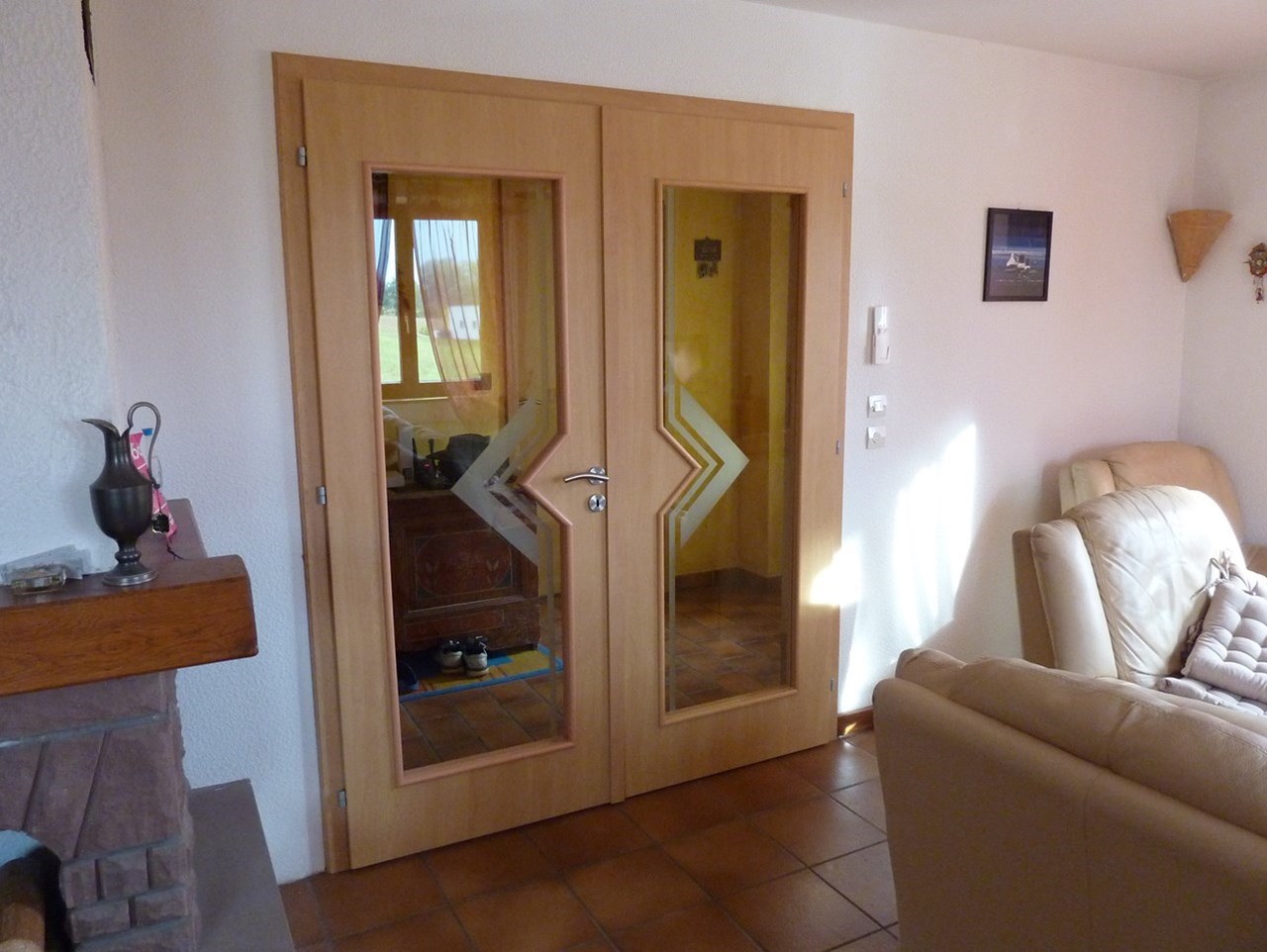 rénovation porte - Double-porte salon