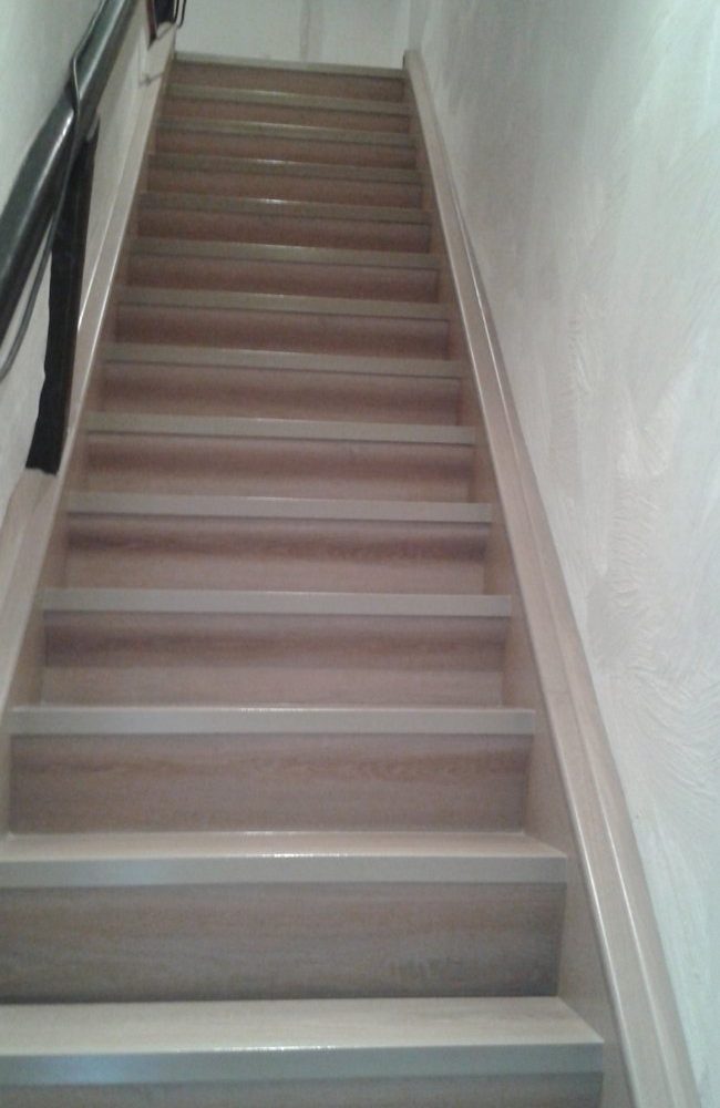 rénovation escalier - Après chantier à Bischheim