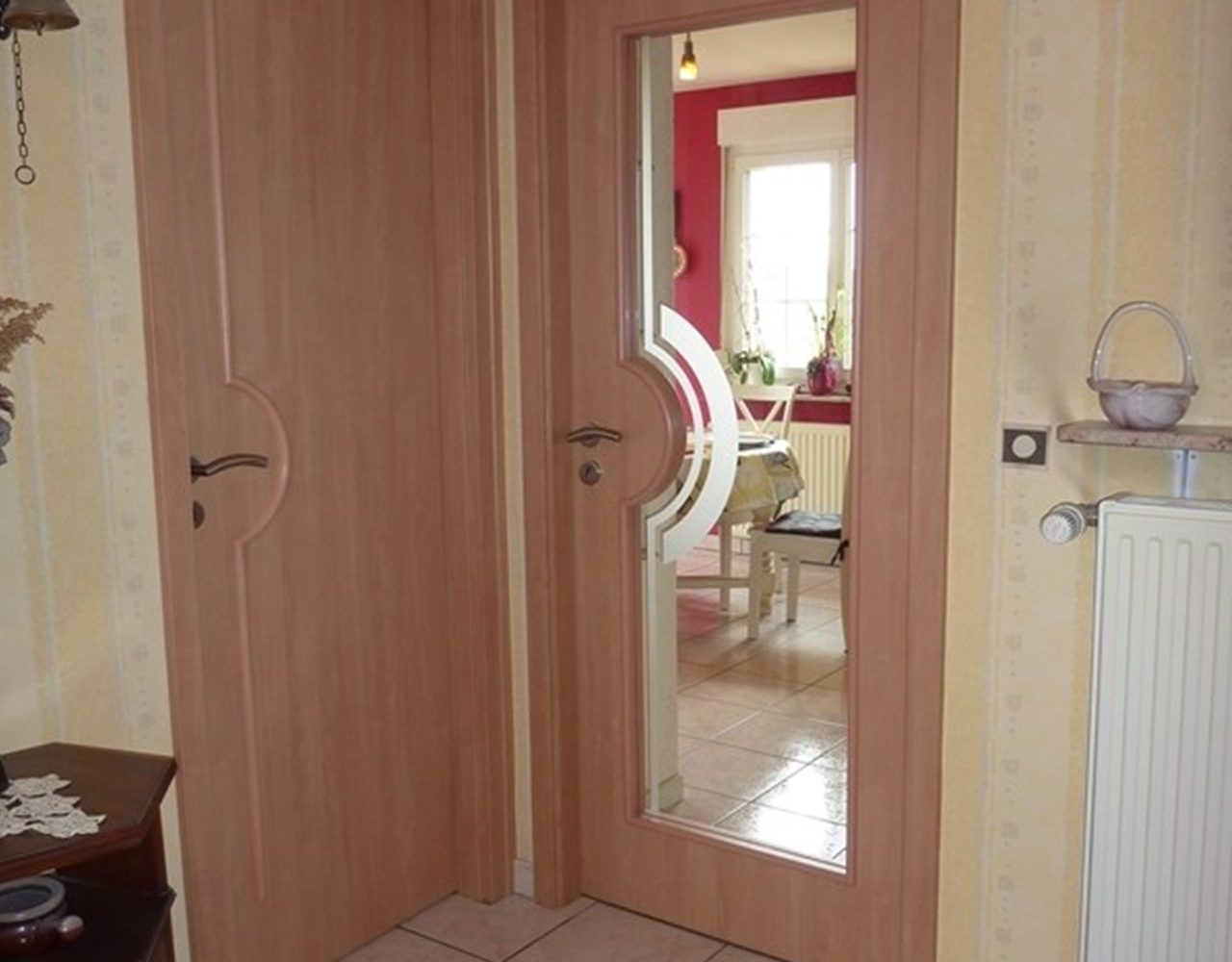 Rénovation porte - Après, modèle Innsbruck