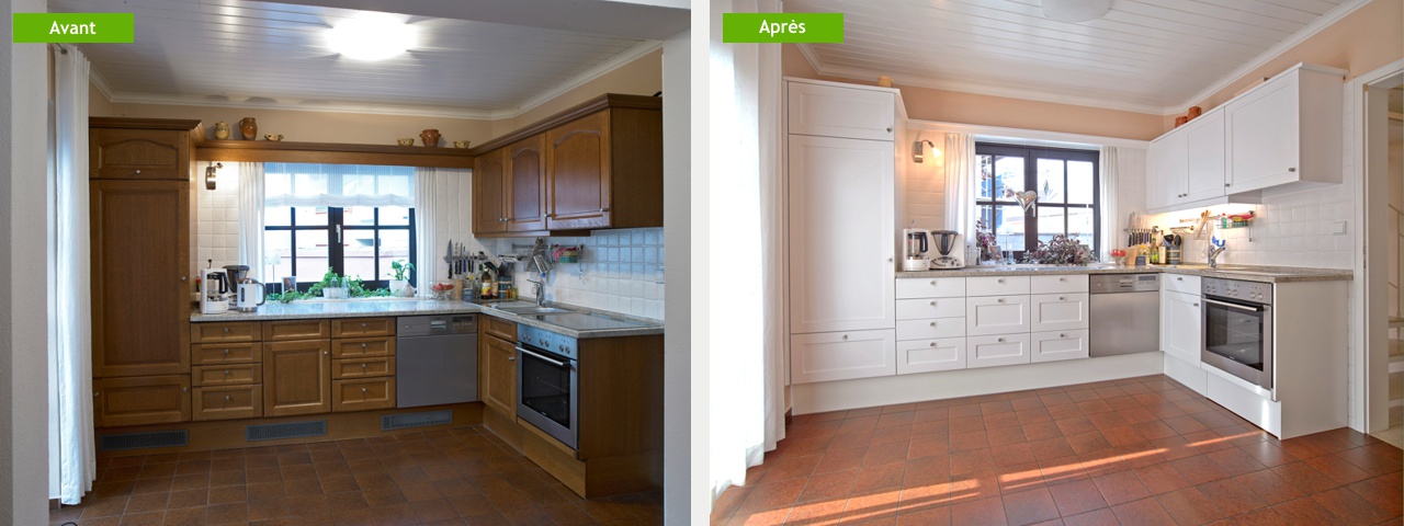avant & après - rénovation cuisine