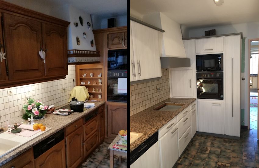 Altorf - Rénovation cuisine avant & après